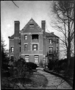 Lucius Tuckerman House, 1600 I St., N.W. LCCN2001698395