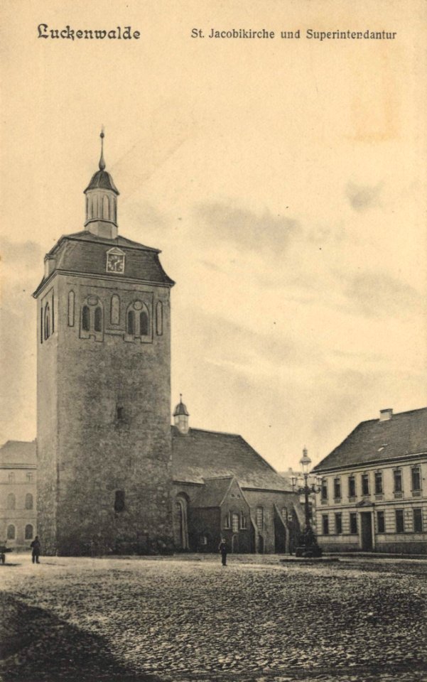 Luckenwalde, Brandenburg - Jakobikirche und Superintendantur (Zeno Ansichtskarten)