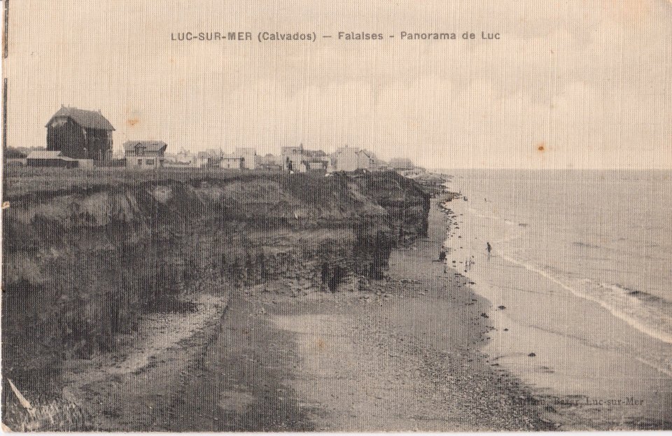 Luc-sur-Mer - Falaises (CP)