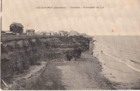 Luc-sur-Mer - Falaises (CP)