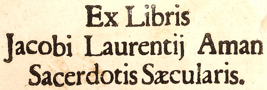 Lucanus, De bello civili ed. Pulmann (Plantin 1592), p. 002-003 (cropped)