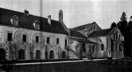 Lucien Bégule - L'abbaye de Fontenay et l'architecture cistercienne page 026 photo