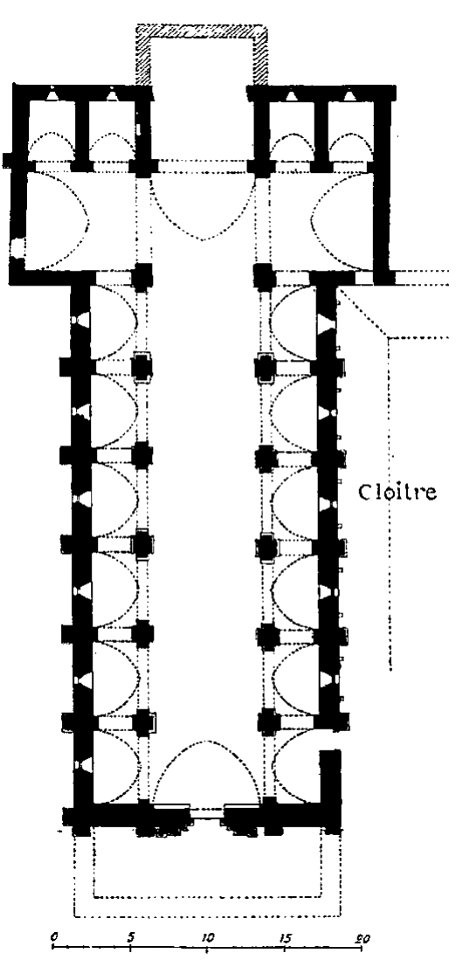 Lucien Bégule - L'abbaye de Fontenay et l'architecture cistercienne page 118-2