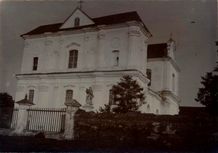 Lubiašoŭ, Rynak, Pijarski. Любяшоў, Рынак, Піярскі (I. Sierbaŭ, 1912)