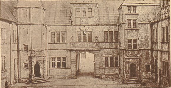 Ludorff-PB-Neuhaus-Schloss, Hofansicht Norden