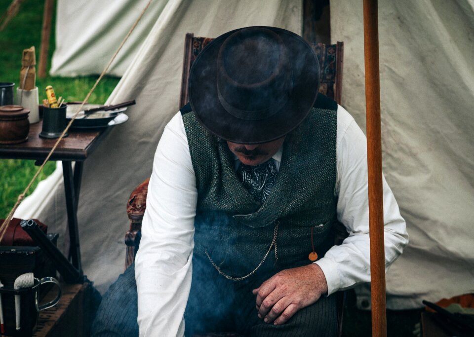 Camp field table