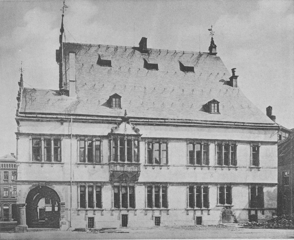 Ludorff-PB-Paderborn-Rathaus 1893-Südseite