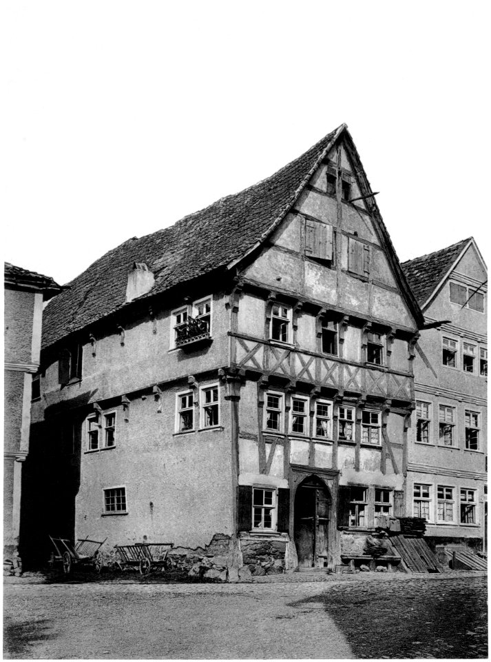 Ludwig Bickell-Hessische Holzbauten-Heft 01-1887-018-Fritzlar am Muensterplatz