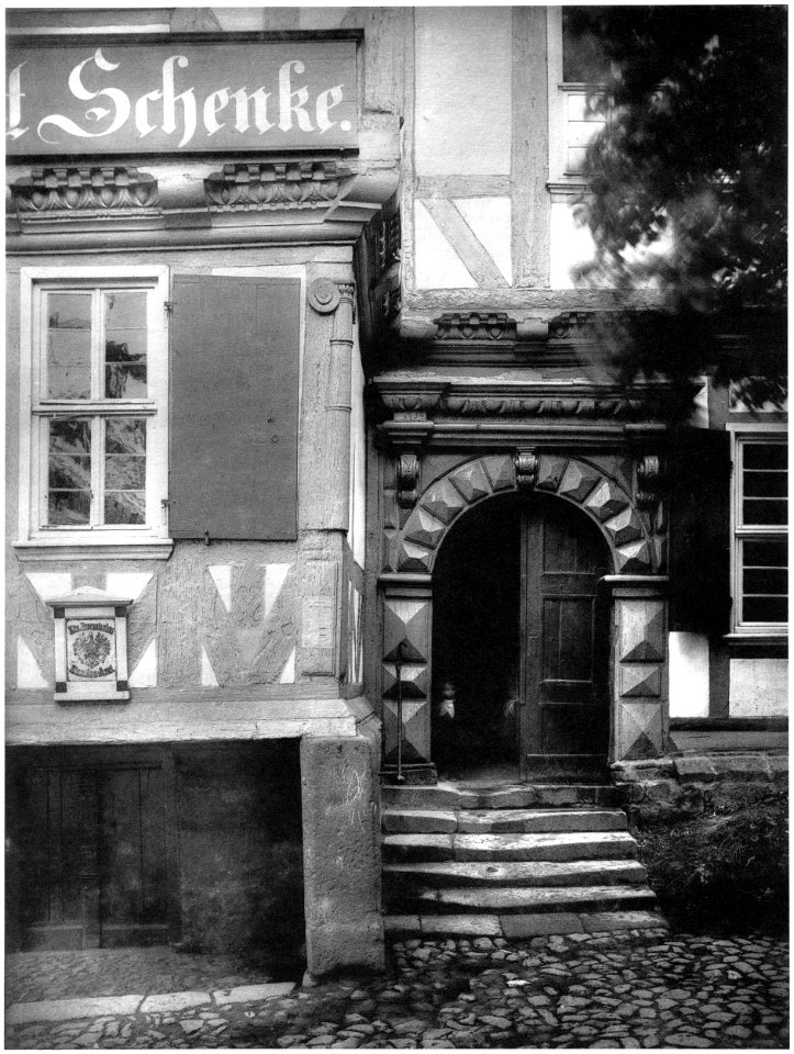 Ludwig Bickell-Hessische Holzbauten-Heft 01-1887-028-Lichtenau Rathaus 1654