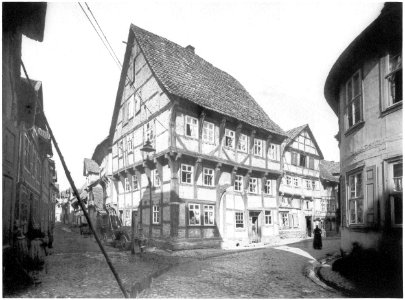 Ludwig Bickell-Hessische Holzbauten-Heft 02 03-1891-037-Muenden Ziegelgasse Nr 336 c 1500