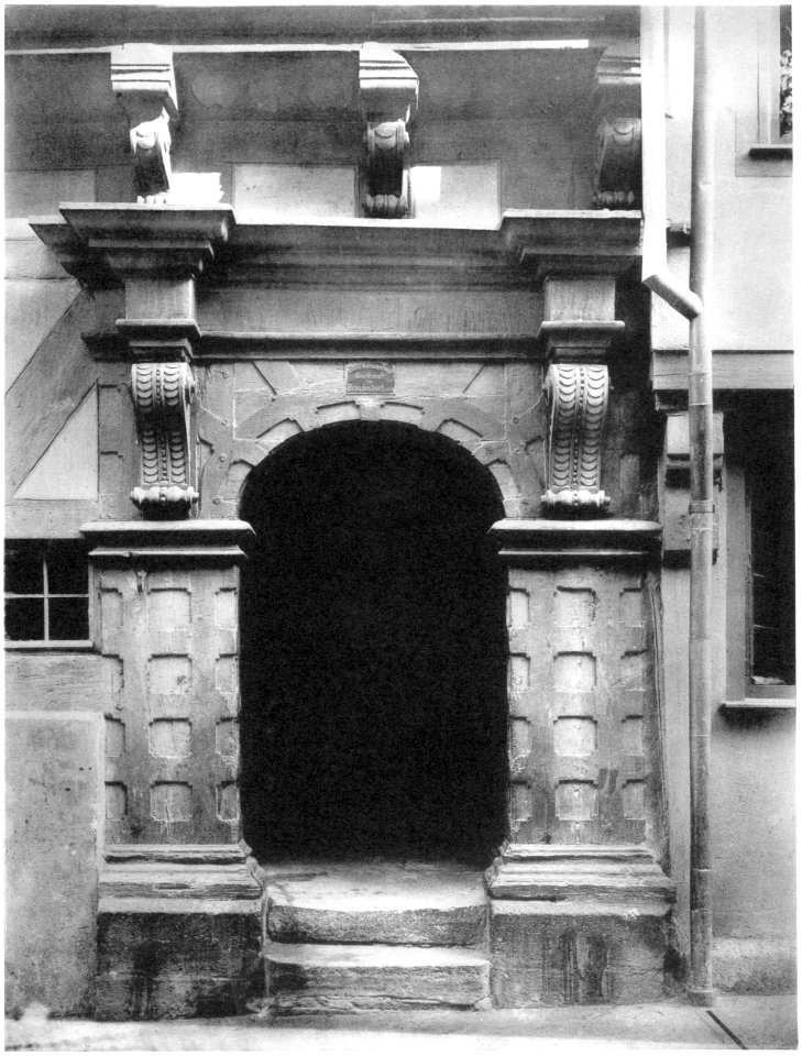 Ludwig Bickell-Hessische Holzbauten-Heft 02 03-1891-011-Cassel Klostergasse Nr 7 c 1640