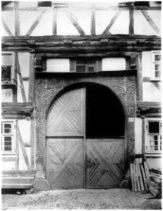 Ludwig Bickell-Hessische Holzbauten-Heft 02 03-1891-031-Immenhausen Thor zu Nr 144 1648
