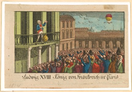 Ludwig XVIII König von Frankreich in Paris LCCN2012646022