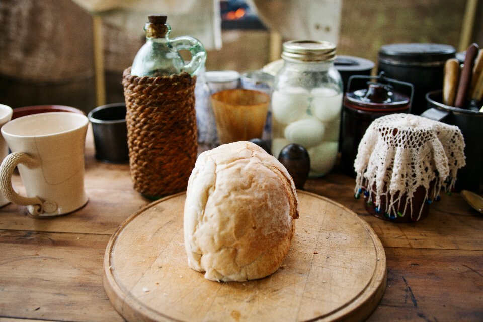 Egg baking coffee