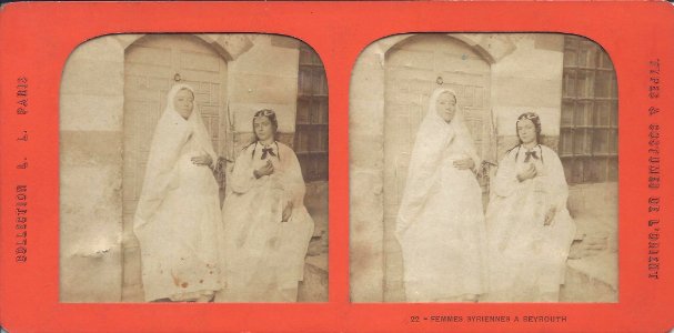 Ludovico Wolfgang Hart Collection L&L 022 Femmes Syriennes A Be