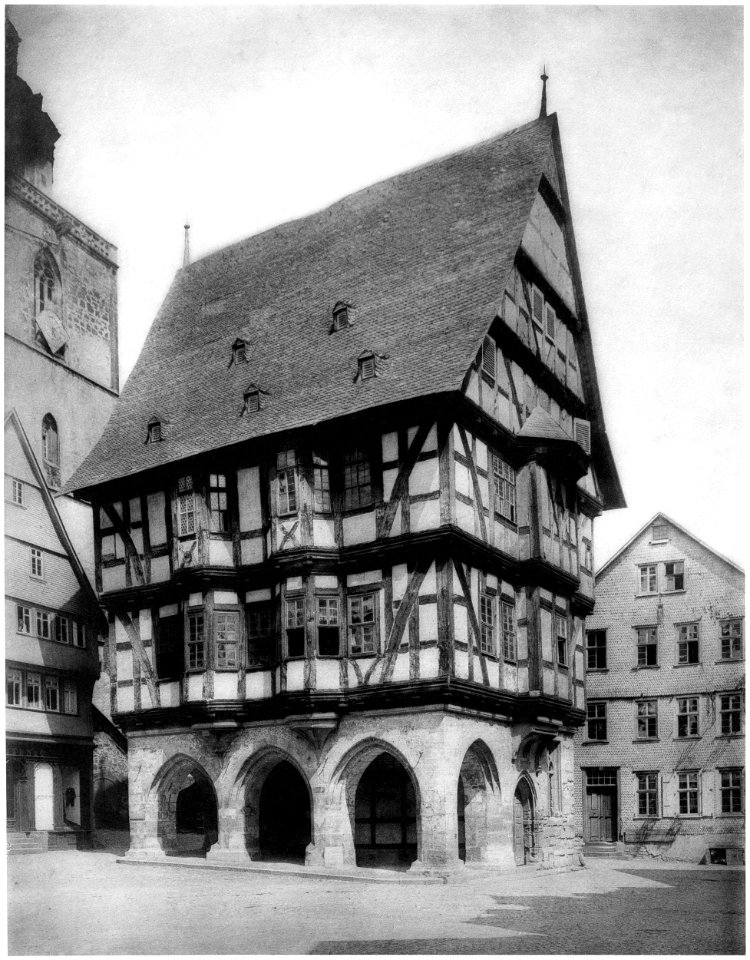 Ludwig Bickell-Hessische Holzbauten-Heft 01-1887-013-Alsfeld Rathaus 1512