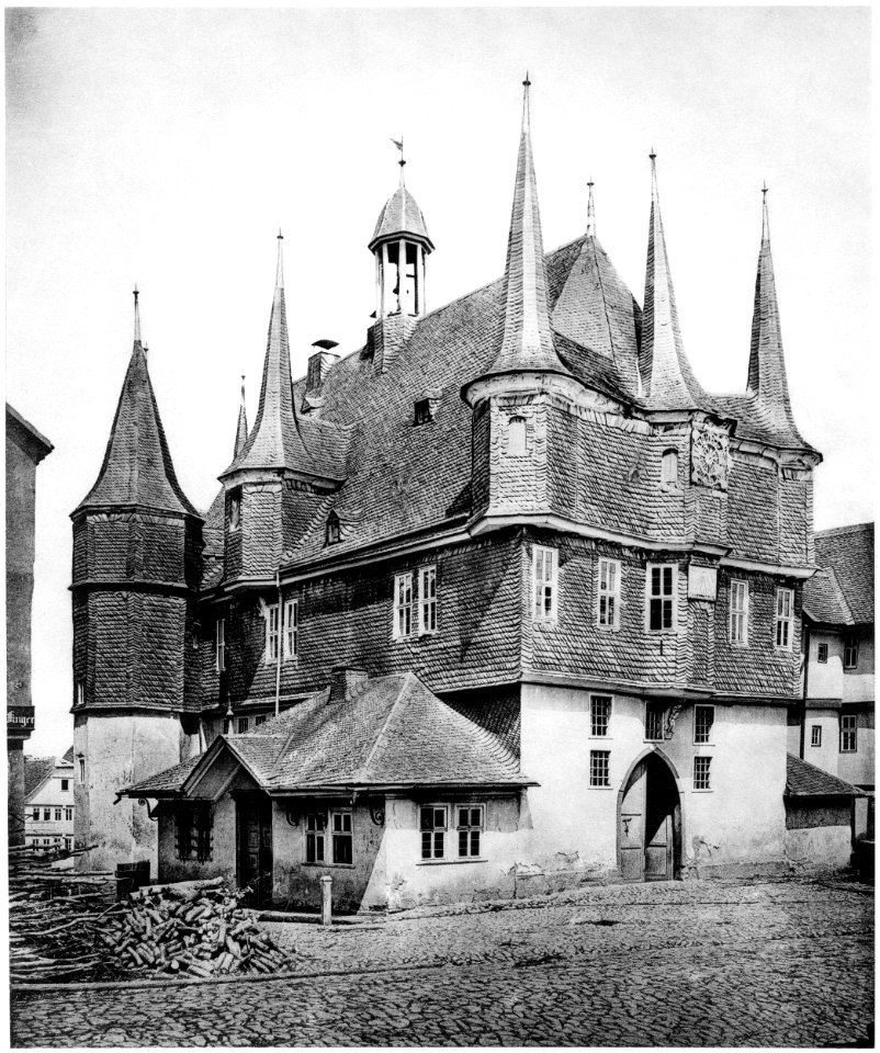 Ludwig Bickell-Hessische Holzbauten-Heft 01-1887-017-Frankenberg Rathaus 1509