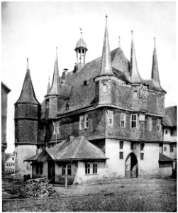 Ludwig Bickell-Hessische Holzbauten-Heft 01-1887-017-Frankenberg Rathaus 1509