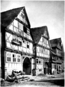 Ludwig Bickell-Hessische Holzbauten-Heft 01-1887-033-Waldkappel c 1650