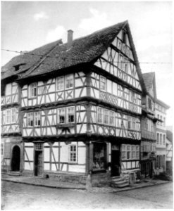 Ludwig Bickell-Hessische Holzbauten-Heft 02 03-1891-008-Allendorf a W Soedergasse Nr 11 c 1650