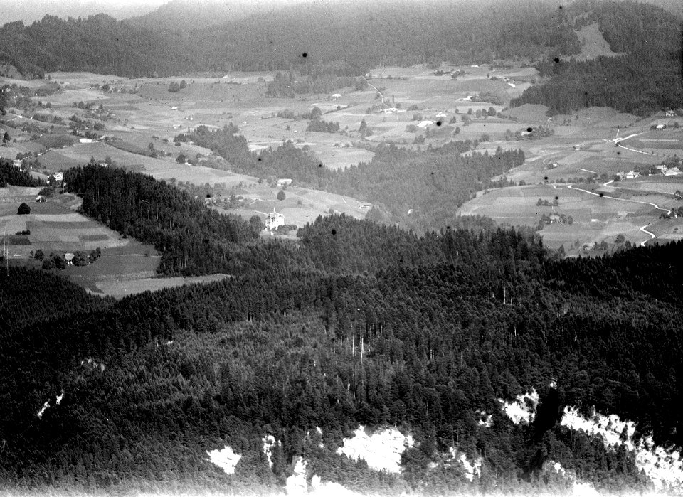 Luftaufnahme aus dem Voralpengebiet - CH-BAR - 3241377