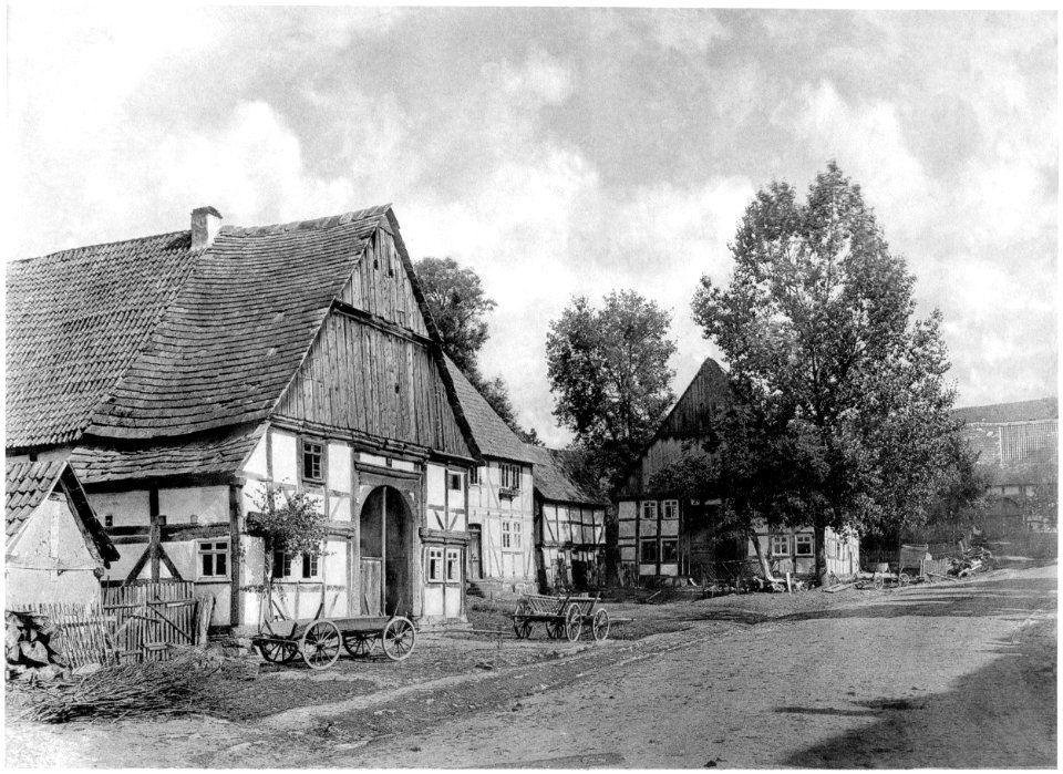 Ludwig Bickell-Hessische Holzbauten-Heft 02 03-1891-028-Huemme Dorfstrasse Ostende