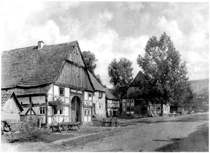 Ludwig Bickell-Hessische Holzbauten-Heft 02 03-1891-028-Huemme Dorfstrasse Ostende