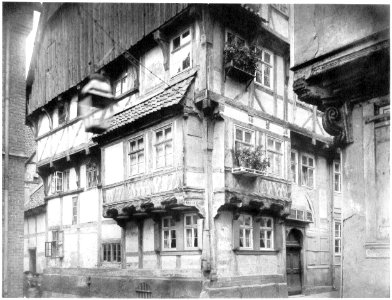 Ludwig Bickell-Hessische Holzbauten-Heft 02 03-1891-036-Muenden Muehlenstrasse Nr 468 c 1480 Umbau c 1550