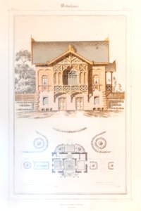 Ludwig Leybold Heft 2 Blatt 2 Wohnhaus