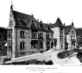 Ludwig-Wilhelm-Pflegehaus in Baden-Baden, Tafel 27, Kick Jahrgang I