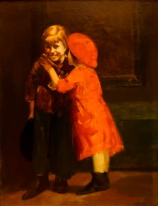 The Corner by George Benjamin Luks, Crystal Bridges Museum