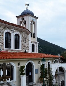 Bell tower worship village photo