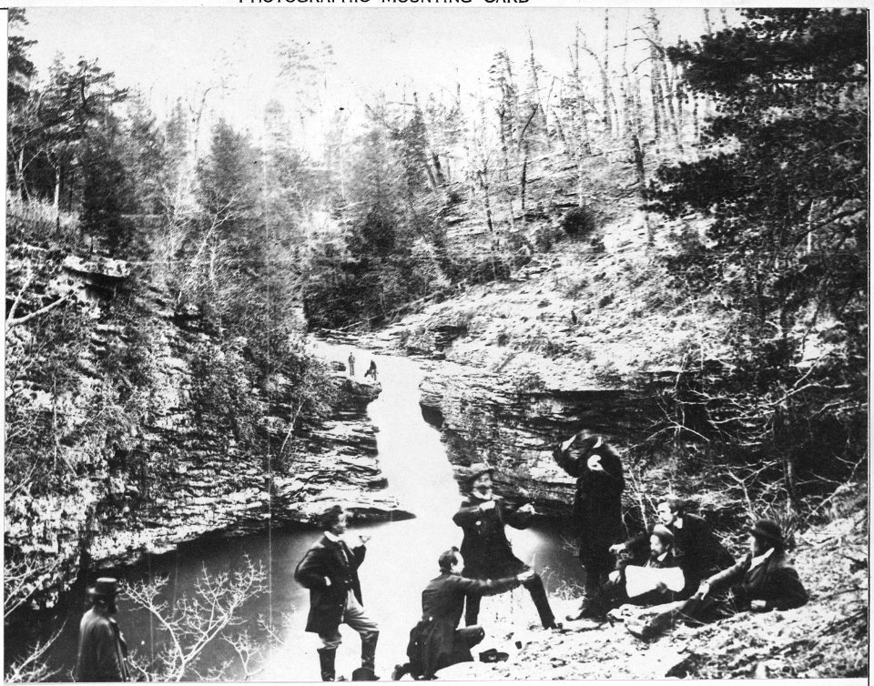 Lulu Lake and Falls, Lookout Mountain - NARA - 530453