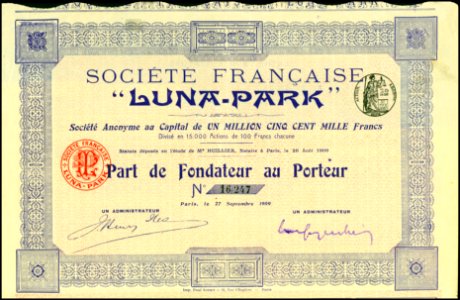 Luna-Park 1909 photo