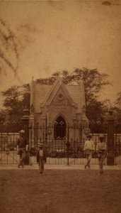 Lunalilo Mausoleum, photograph by H. L. Chase, Mission Houses Museum Archives