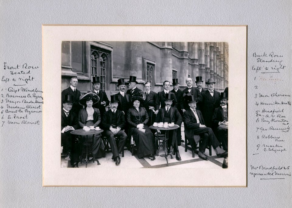 Luncheon party to French and English Aviators by Sir (John) Benjamin Stone (3)