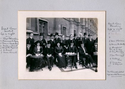 Luncheon party to French and English Aviators by Sir (John) Benjamin Stone (3)