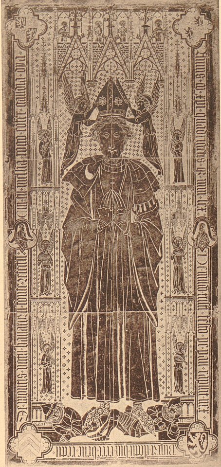 Ludorff-PB-Paderborn-Dom, Grabplatte Ruprecht von Berg