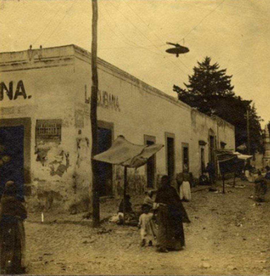 Lugar donde estaba el cuartel del Regimiento en Dolores Hidalgo (1909)