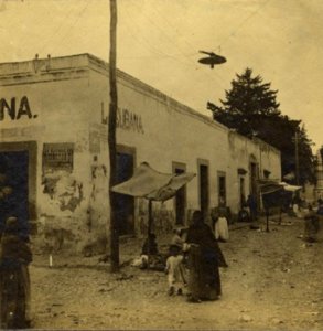 Lugar donde estaba el cuartel del Regimiento en Dolores Hidalgo (1909)