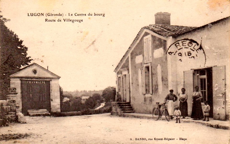 Lugon - route de Villegouge