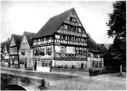 Ludwig Bickell-Hessische Holzbauten-Heft 01-1887-031-Schmalkaden Auergasse