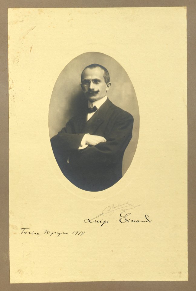 Luigi Einaudi, 1919 - Accademia delle Scienze di Torino 0087