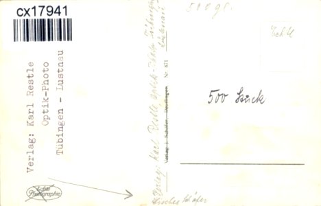 Lustnau vom Österberg (AK 871 I Schäfer bzw. K Restle) R