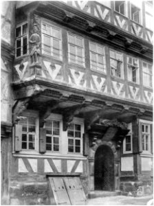 Ludwig Bickell-Hessische Holzbauten-Heft 02 03-1891-006-Allendorf a W Ecke von Nr 28 1639