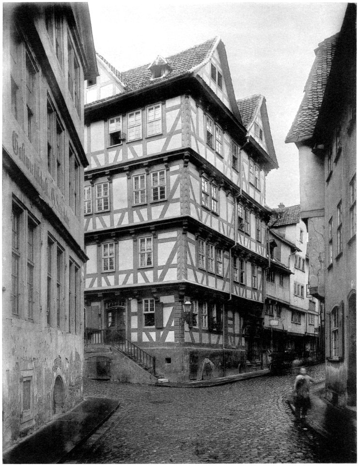 Ludwig Bickell-Hessische Holzbauten-Heft 02 03-1891-010-Cassel Klostergasse Nr 7 c 1640