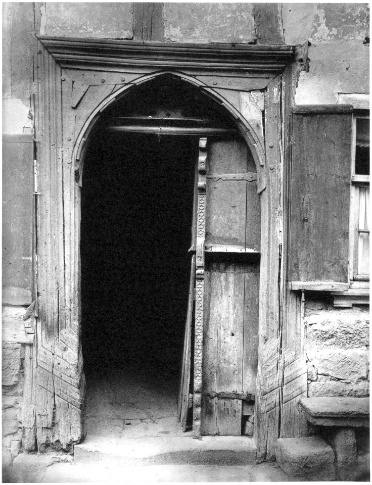 Ludwig Bickell-Hessische Holzbauten-Heft 02 03-1891-018-Fritzlar am Muensterplatz unter den Kraemen D 25 c 1470