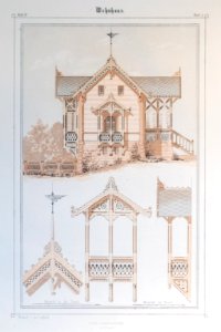 Ludwig Leybold Heft 4 Blatt 3 Wohnhaus