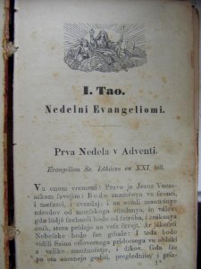 Lukacs evangeliuma vendul