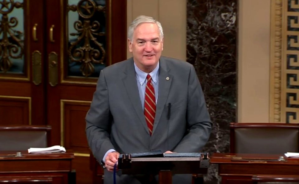 Luther Strange's farewell remarks in Senate